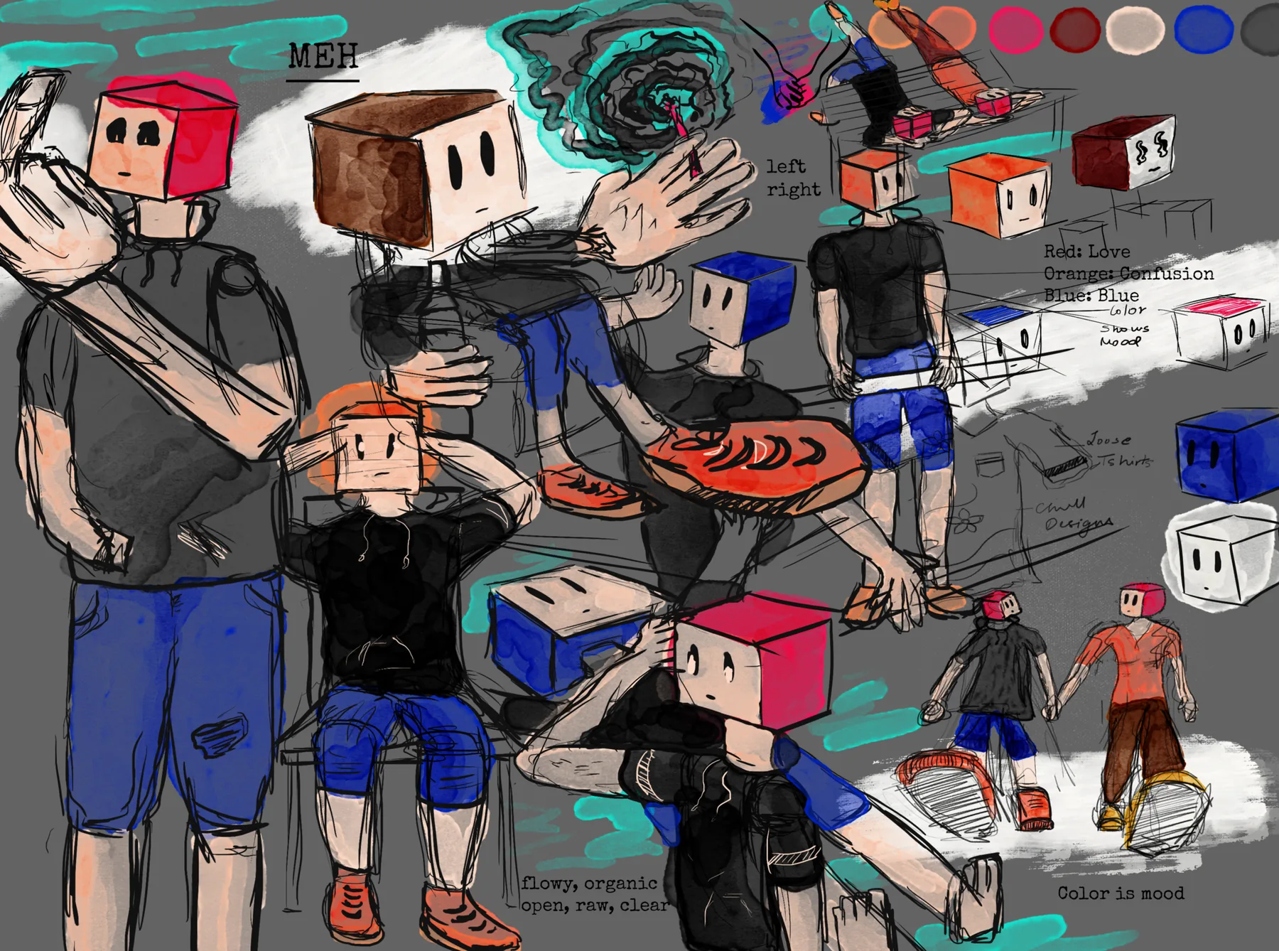Cube of Creations: process work