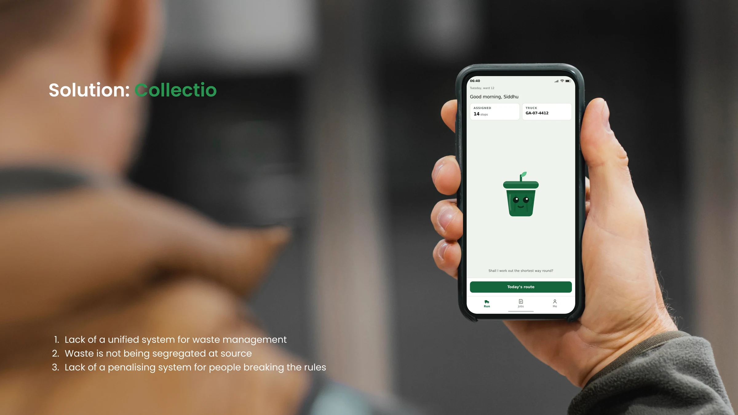 Solution: Collectio, a clearer world